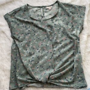Short sleeve blouse